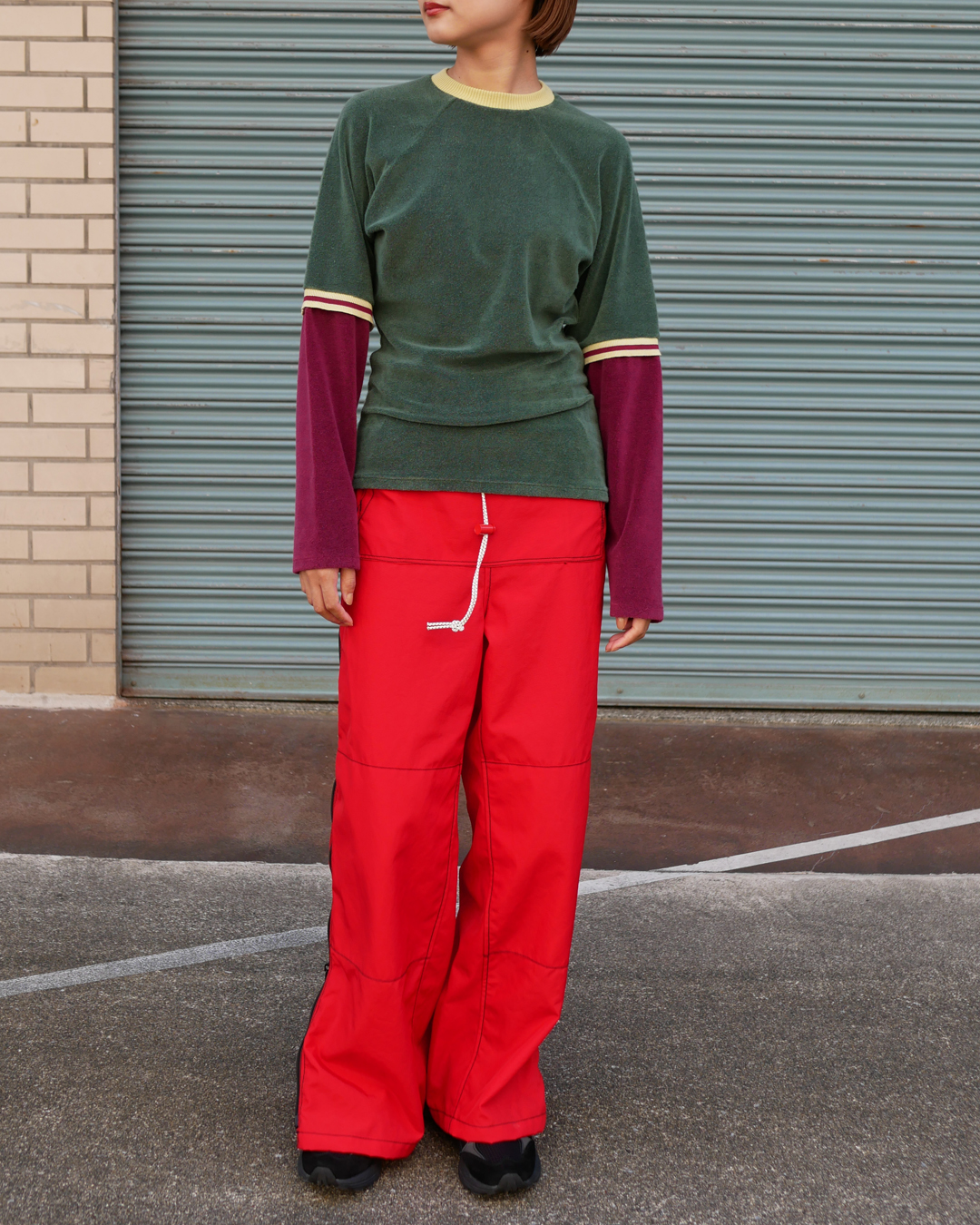 fumikauchida-nylondoublekneeoverpants