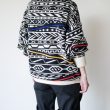 fumikauchida-jacquardknittedoversizedreversiblehalfzipjumper