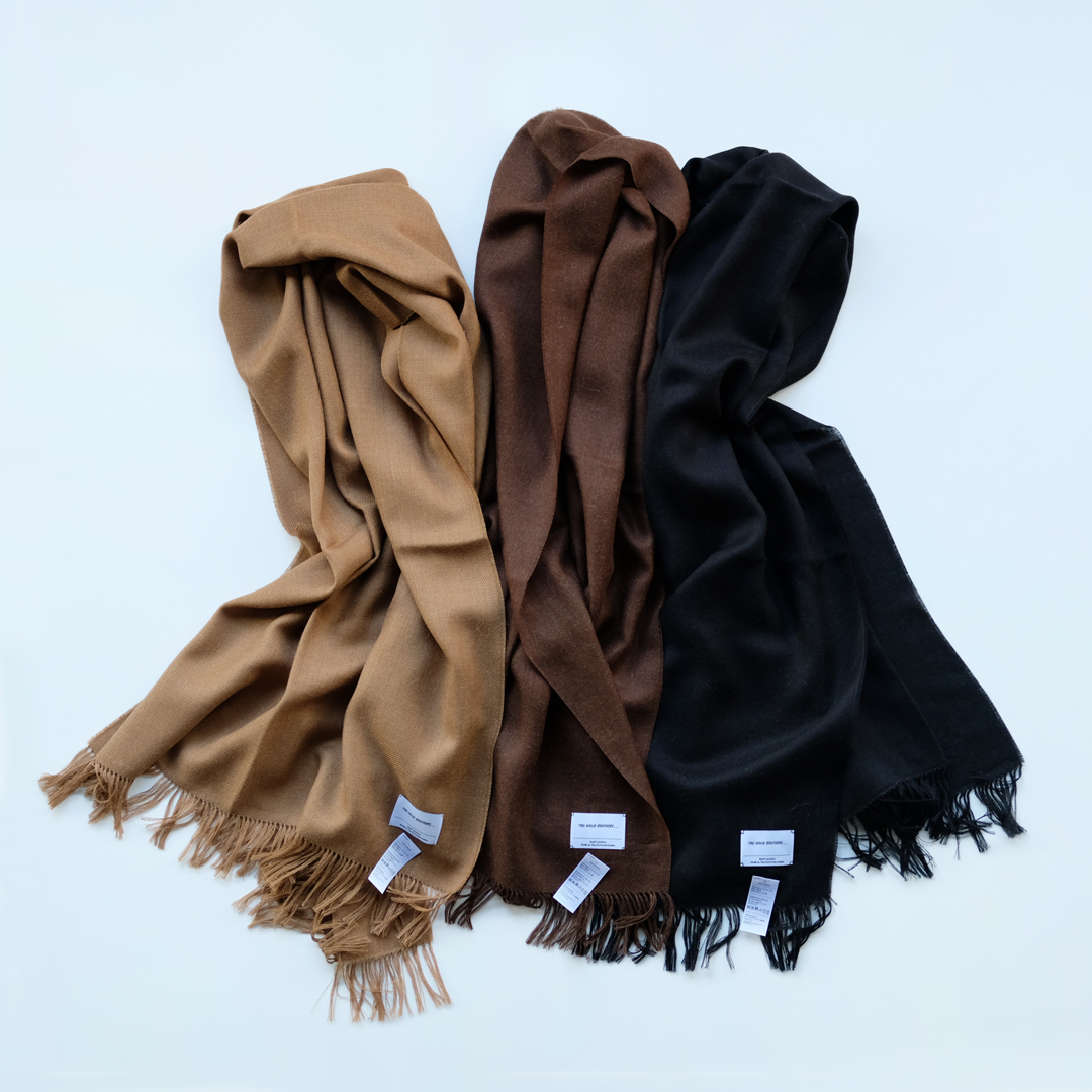 Non Brushed Large Stole | EUREKA FACTORY HEIGHTS