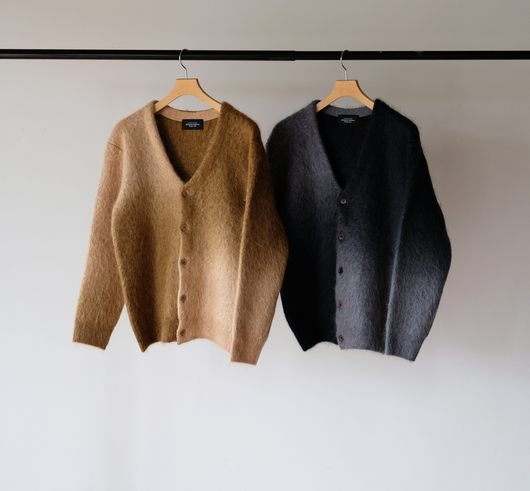 サイズ4UNUSED/US2271 Mohair knit cardiganサイズ4 - カーディガン