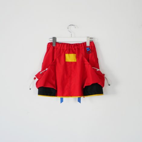 fumikauchida-nylonwaistpocketminiskirt