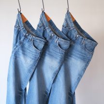 マインデニム　キュプラデニムヘムジップイージーパンツ MINEDENIM - ×KIDILL WIDE ZIP & STRAPS DENIM PANTS-DISTRESSED