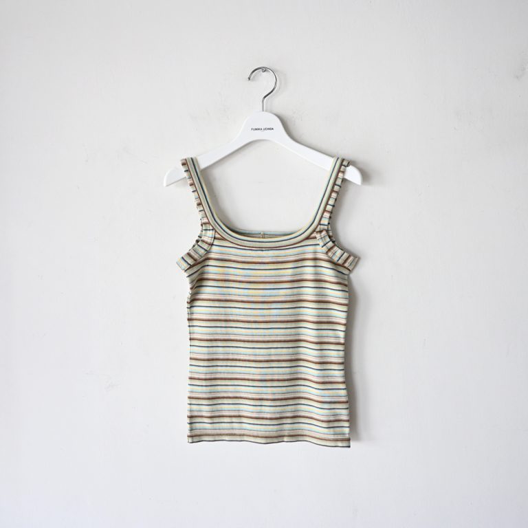 fumikauchida-multicolorstripecamisole