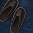 jojo-ecsaineleatherbasicmodelsandalallblack