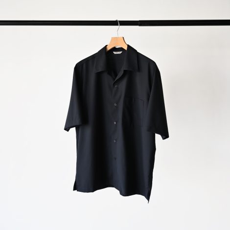 auralee-superfinetropicalwoolhalfsleevedshirt