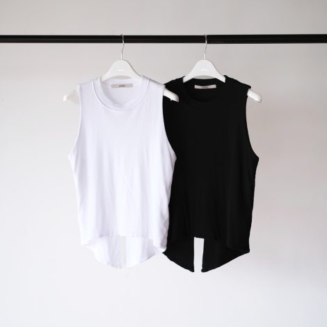 pelleq-doublelayeredbackopensleeveless