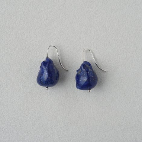ralaganpopup-distortedstoneearringsLapis