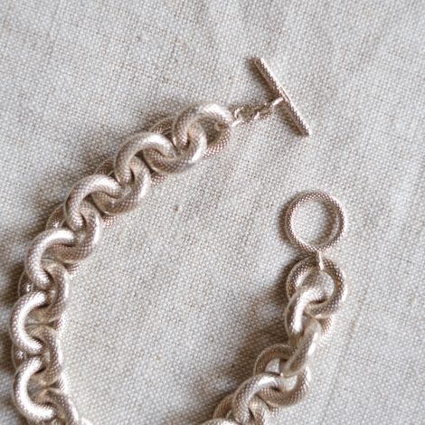 ralaganpre-silvercircleheavychainbracelet