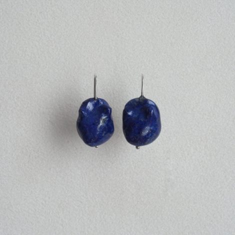 ralaganpopup-distortedstoneearringsLapis