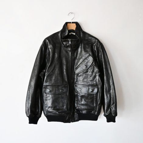 auralee-lambleatherzipblouson
