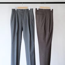 スラックス 19aw neat wool slacks T/W NEAT Action Slacks Standard | EUREKA FACTORY HEIGHTS