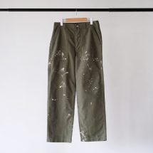 Washed Baggy Satin Bleached Baker Pants | EUREKA FACTORY HEIGHTS