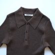 auraleewomens-superfinewoolhighgaugeribknitpolo
