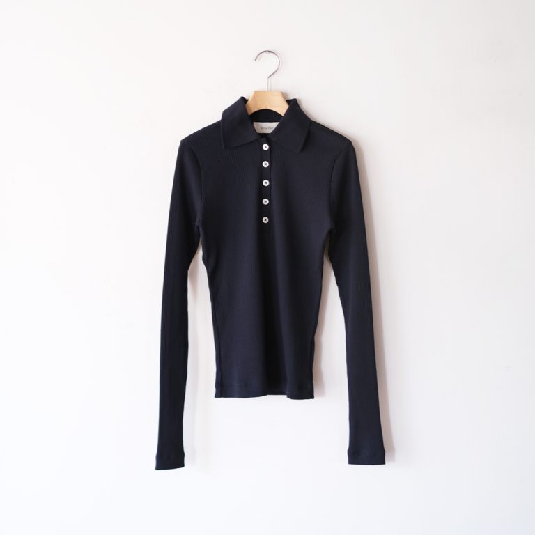ep-ribtightpolotshirt