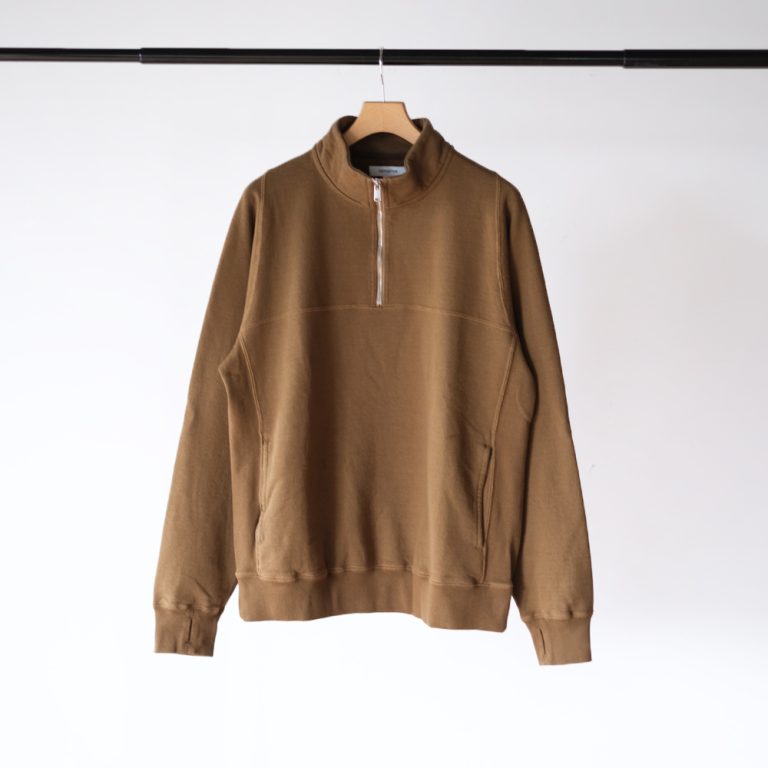 nonnative-marinerhalfzippullovercottonsweat