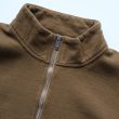 nonnative-marinerhalfzippullovercottonsweat