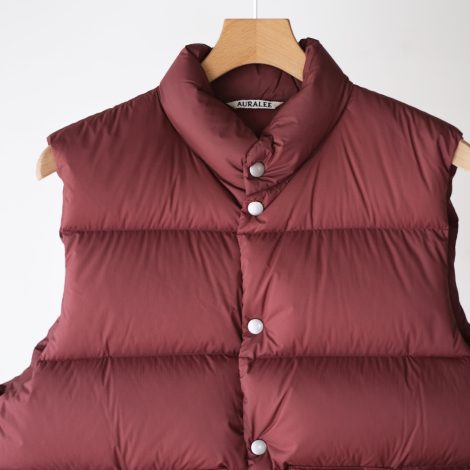auralee-25awsuperlightnylonripstopdownvest