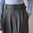 fumikauchida-herringbonebeltedwide2tuckpants
