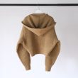 fumikauchida-shetlandribstitchhoodedpullover