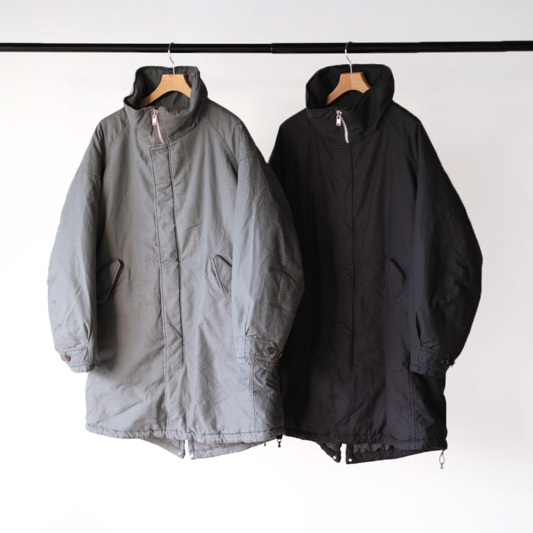 nonnative-trooperpuffcoatcottonbacksatinpigmentdyewithwithwindstopper