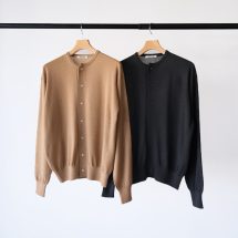 Cashmere Hard Twist Knit Cardigan | EUREKA FACTORY HEIGHTS