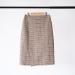 auraleewomens-silklinennepcheckwrapskirt