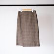 auraleewomens-silklinennepcheckwrapskirt