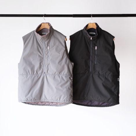nonnative-hikerpulloverpuffvestpolyesterminiripstopwindstopper3l