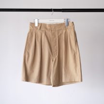 Twill Uniform Two-Tuck Shorts | EUREKA FACTORY HEIGHTS