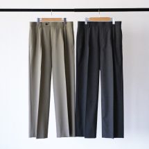 Ultra Fine Tropical Wool Two-Tuck Slacks | EUREKA FACTORY HEIGHTS Ultra Fine Tropical Wool Two-Tuck Slacks | EUREKA FACTORY HEIGHTS