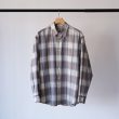 auralee-26sssuperlightwoolcheckshirt