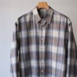auralee-26sssuperlightwoolcheckshirt