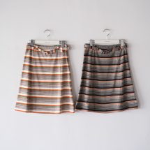 スカート fumika_uchida Multi Stripes Belted Skirt Grandrelle multi Stripe Belted Skirt | EUREKA FACTORY HEIGHTS