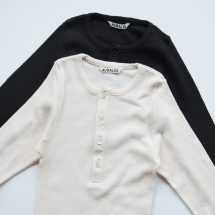 Organic Soft Rib Henley Neck P/O | EUREKA FACTORY HEIGHTS