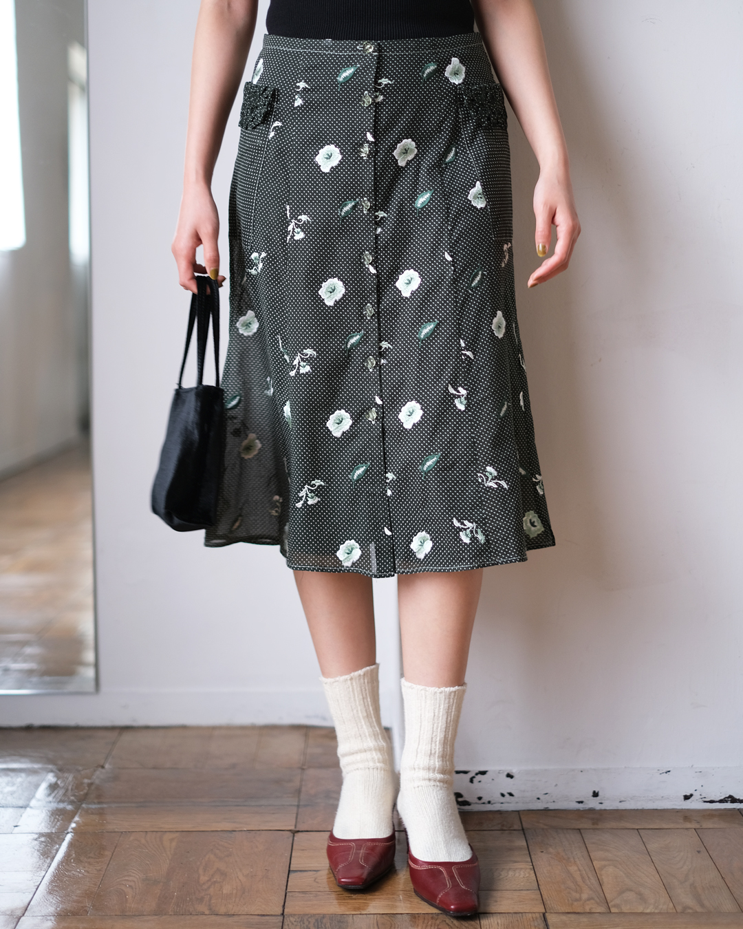 fumikauchida-alloverembbuttondownmidiskirt