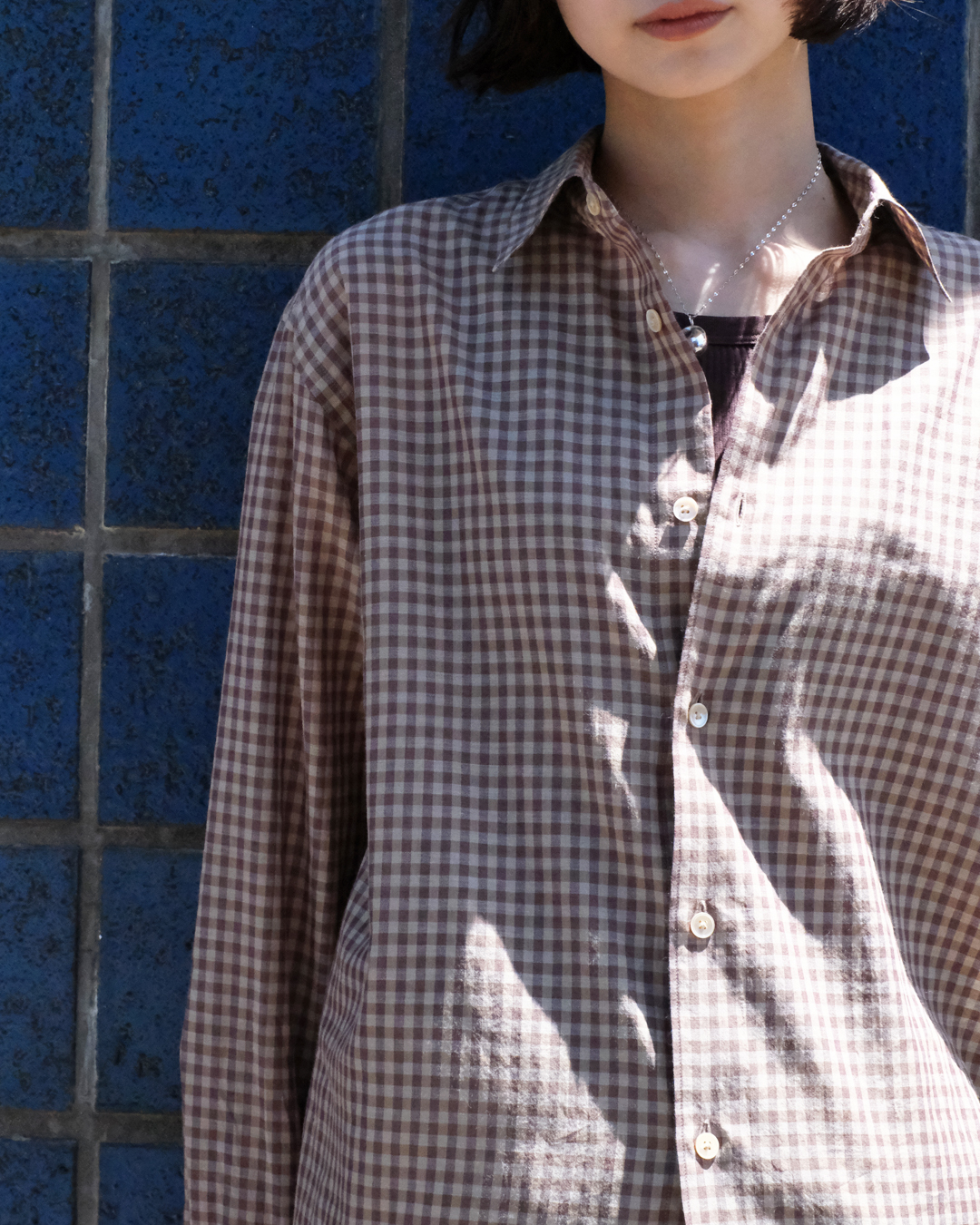 auraleewomens-airylightcottoncheckshirt