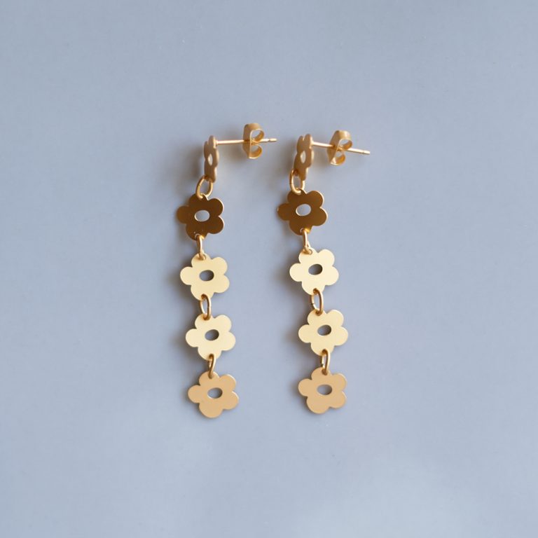 keyholder-ka240801floweretchedmetallongearrings