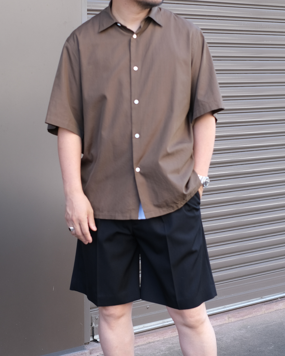 kaptainsunshine-plainssshirtstripe