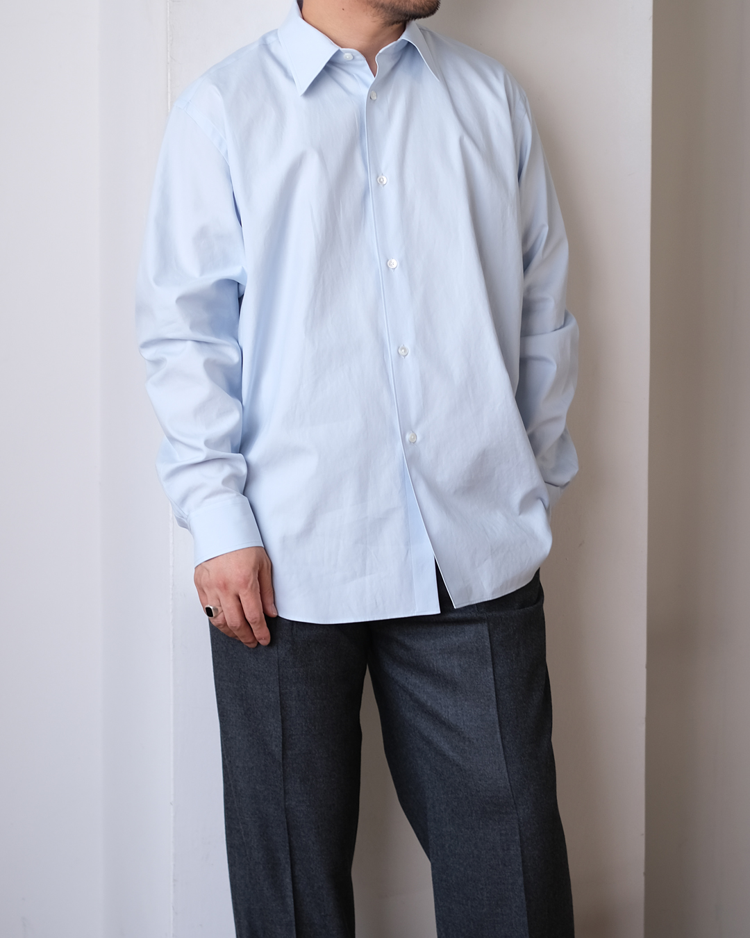 auralee-26awwashedfinxtwillshirt
