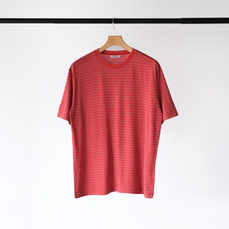 auralee-26awsoftsmoothwoolstripejerseytee