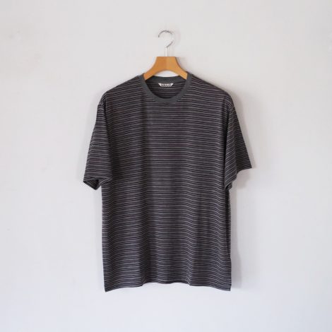 auralee-26awsoftsmoothwoolstripejerseytee