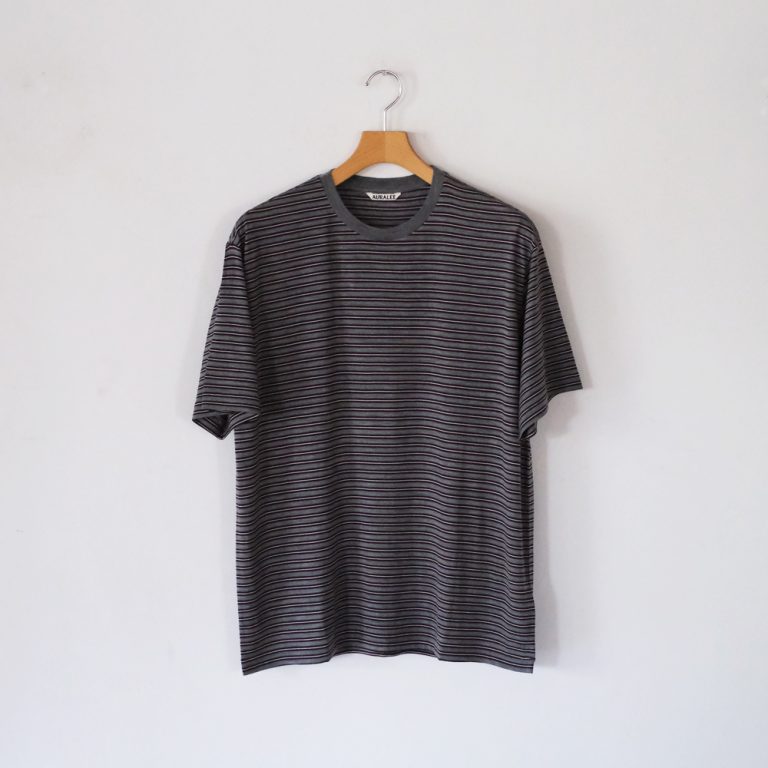 auralee-26awsoftsmoothwoolstripejerseytee
