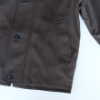 auralee-mensreversiblewooltwistedtwillsheepleatherhalfcoat