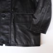 auralee-mensreversiblewooltwistedtwillsheepleatherhalfcoat