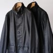auralee-mensreversiblewooltwistedtwillsheepleatherhalfcoat