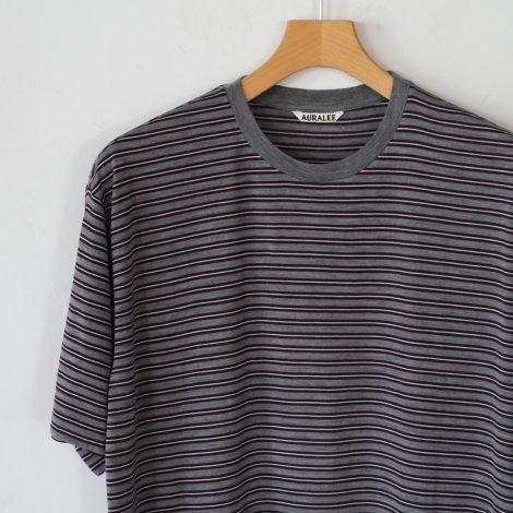 auralee-26awsoftsmoothwoolstripejerseytee