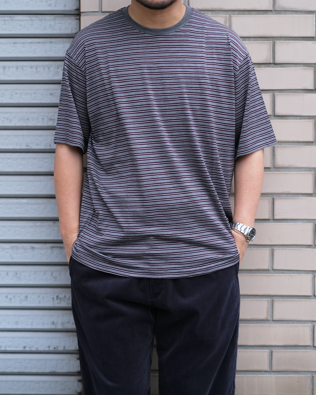 auralee-26awsoftsmoothwoolstripejerseytee