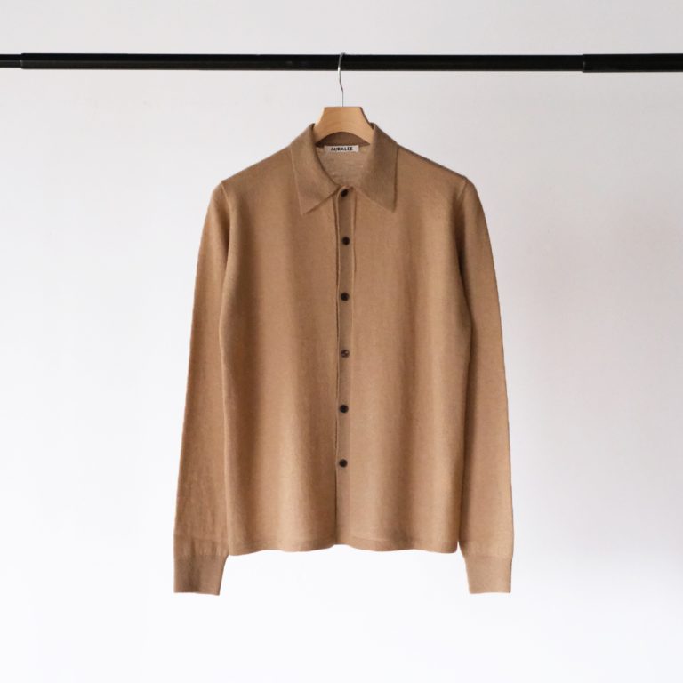 auralee-highgaugesoftcashmereknitshirtcardigan