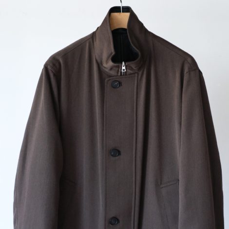 auralee-mensreversiblewooltwistedtwillsheepleatherhalfcoat