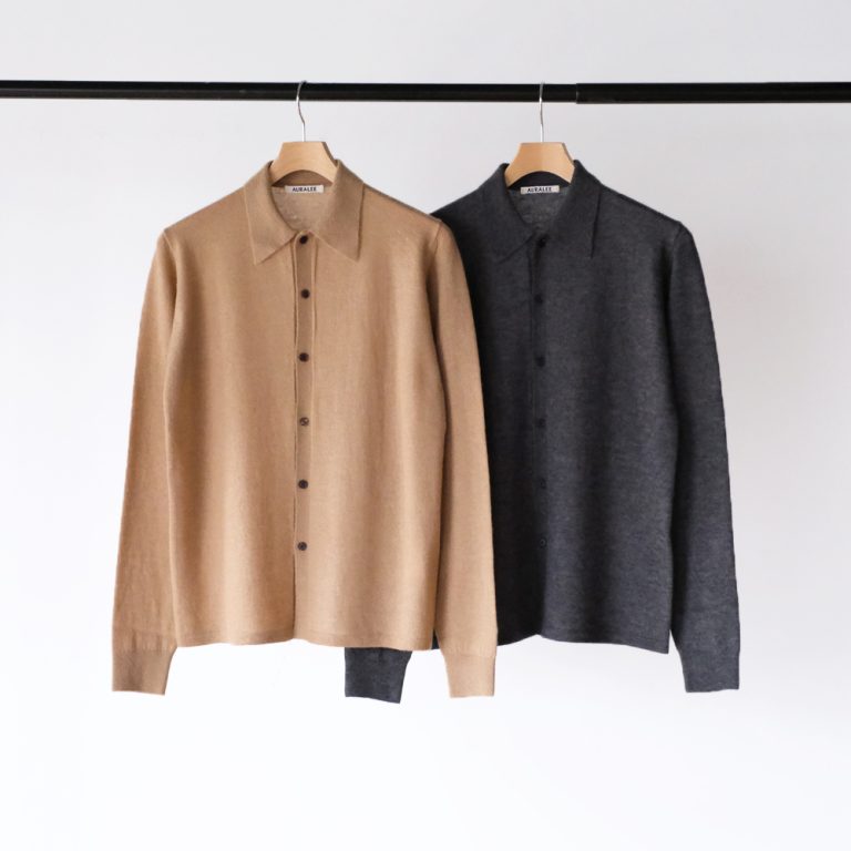 auralee-highgaugesoftcashmereknitshirtcardigan